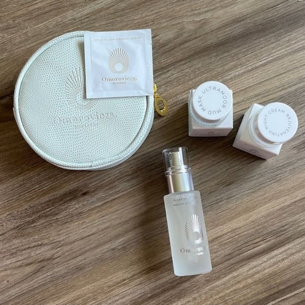Omorovicza Budapest Mud Mask Mist Night Cream Serum Set